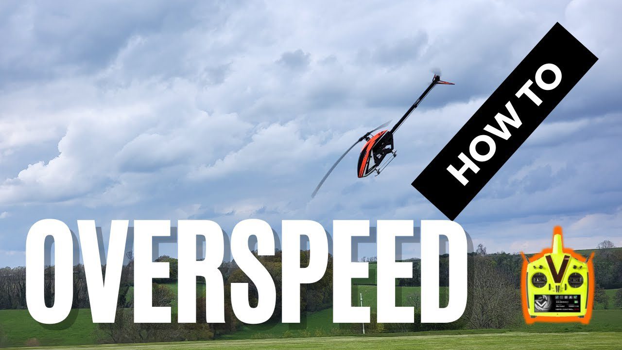 How to do Overspeeds - RC Helicopter Richard